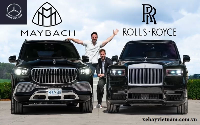 So sánh Mercedes-Maybach GLS 600 và Rolls-Royce Cullinan 7