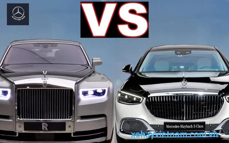 so sánh Mercedes-Maybach S-Class và Rolls-Royce Ghost
