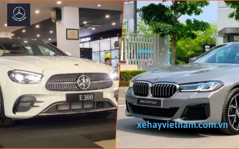 Phong cách thiết kế của Mercedes và BMW trong 2 mẫu xế sang này có nét khác biệt rõ rệt