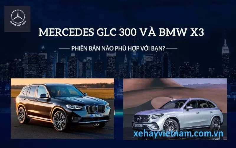 So Sánh Mercedes GLC 300 và BMW X3 14